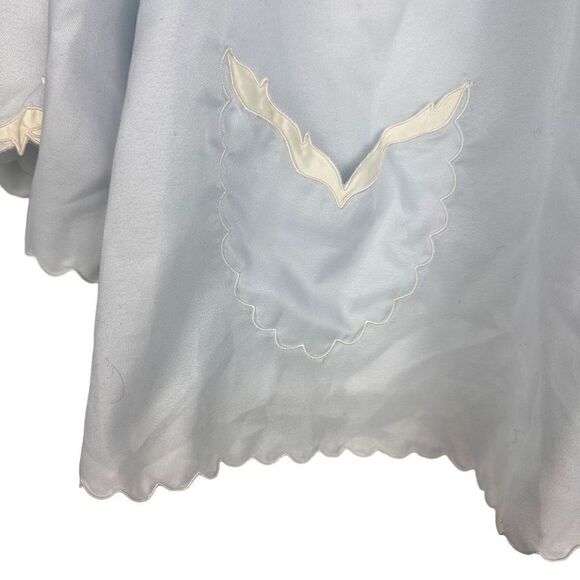 Saab Lingerie Women's Blue Bed Jacket size Medium - Picture 6 of 10